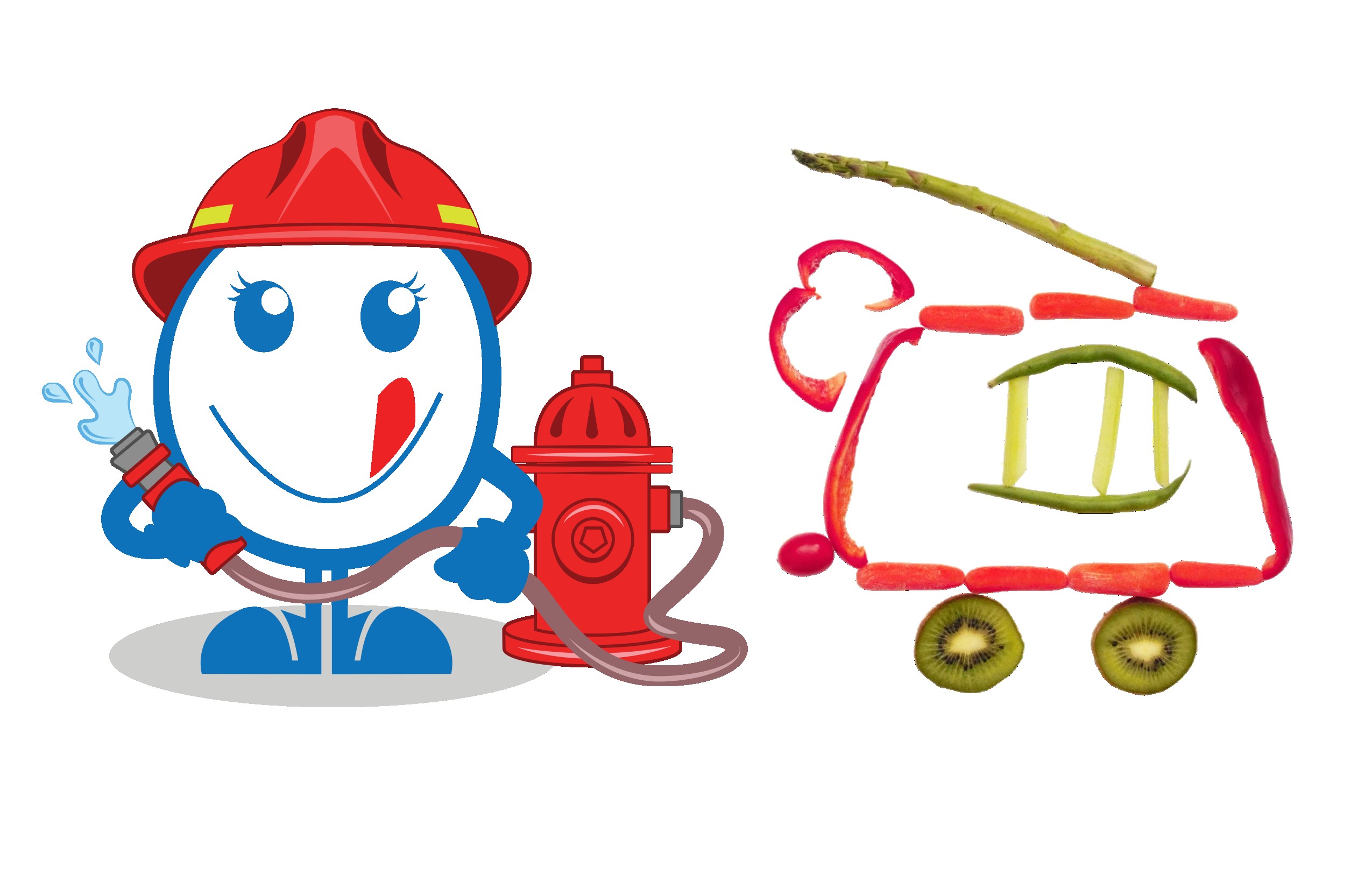 MarLi the Firefighter and the firetruck monster thingie