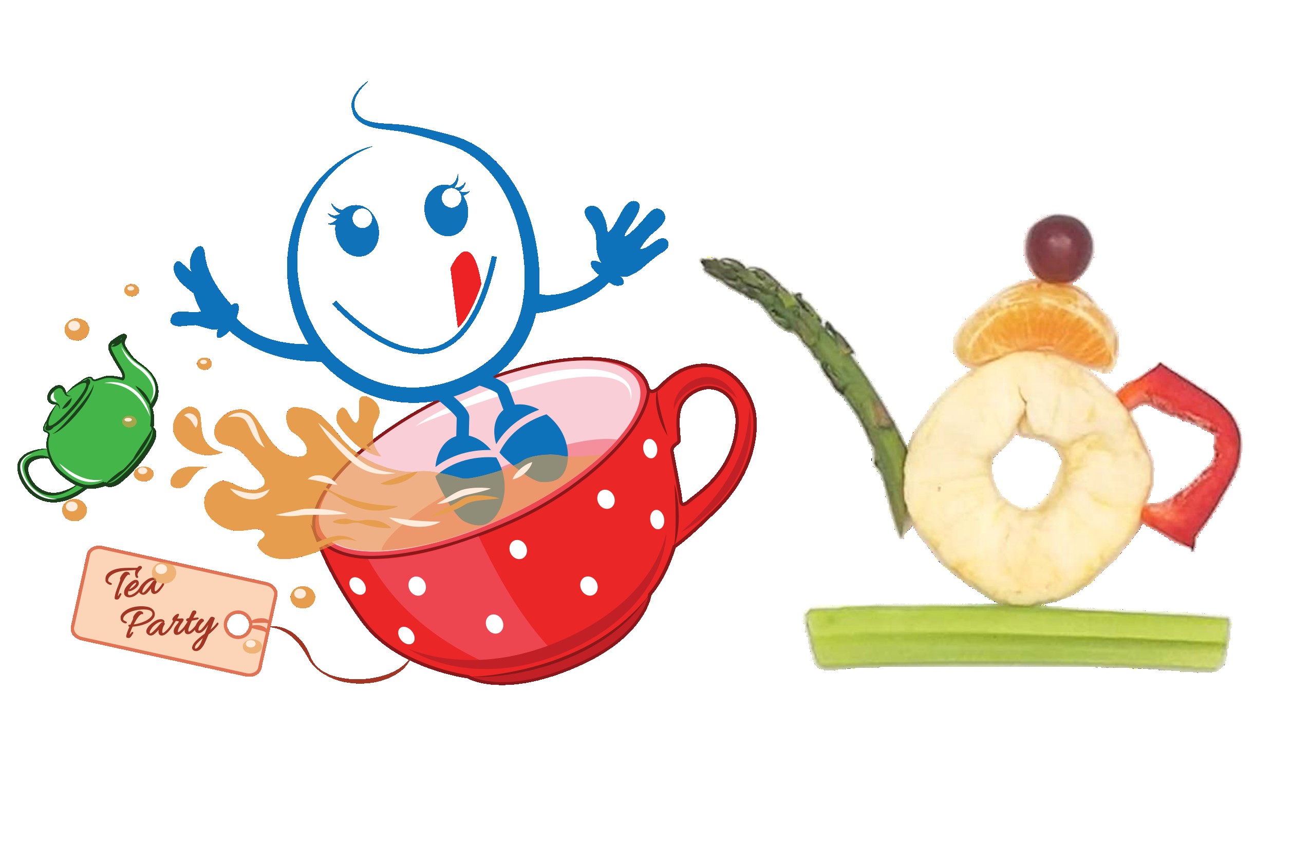 MarLi's Tea Party and the teapot monster thingie