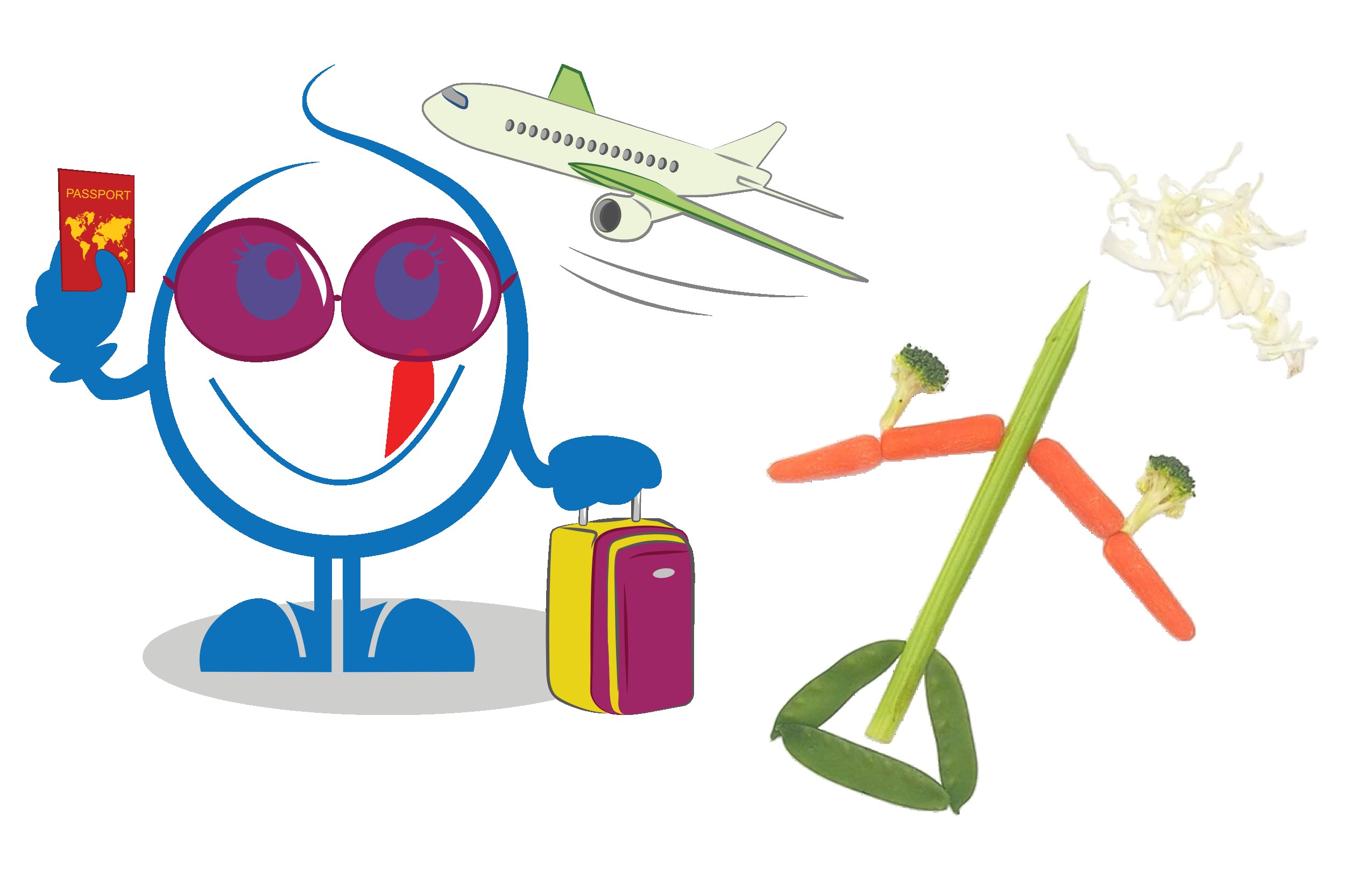 MarLi the Traveler and the airplane monster thingie